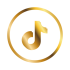 tiktok-circle-outline-golden-01